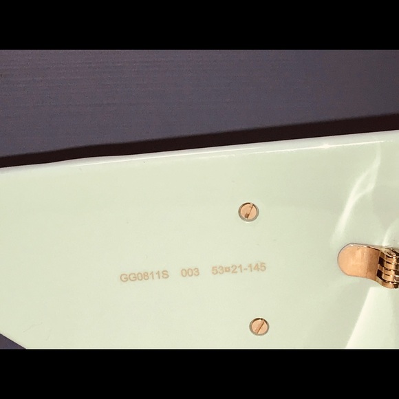 Gucci Ship Same Day Gg0811s Green/Green (003 Su) Sunglasses - Picture 7 of 15